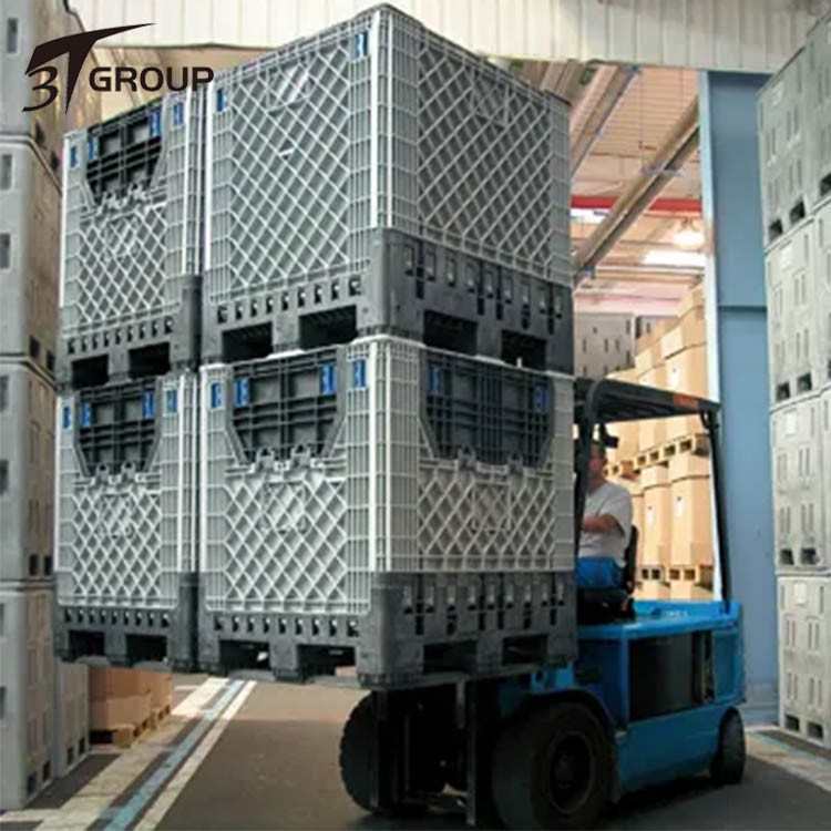China Folding Plastic Bulk Pallet Container
