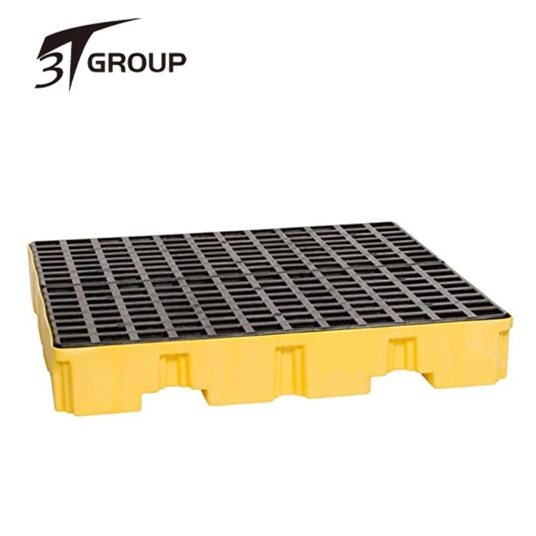 Pallet di raccolta fusti a 4 fusti