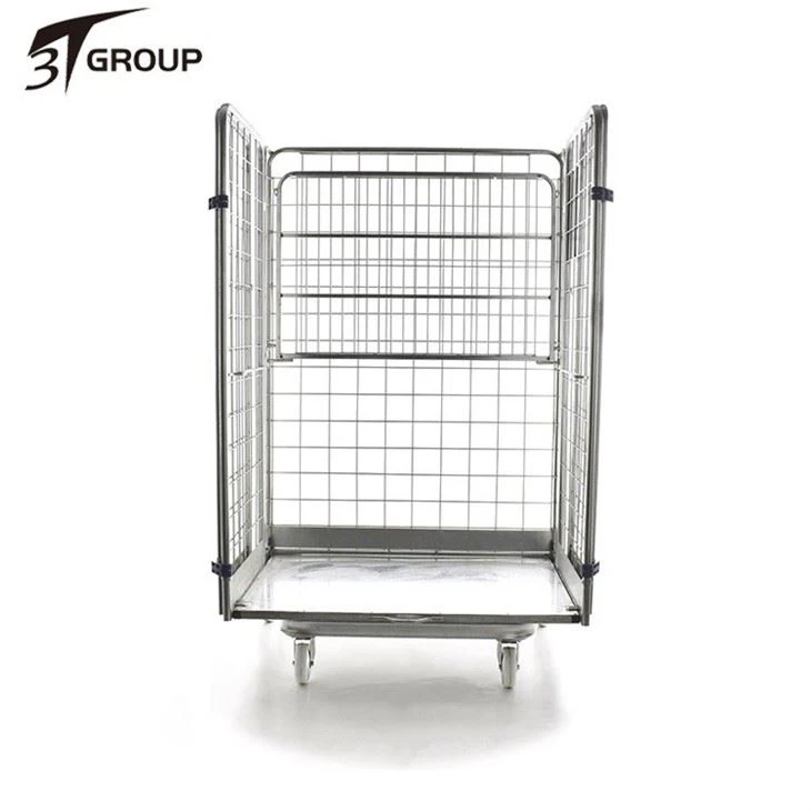 4 Sided Heavy Duty Wire Roll Cage factory
