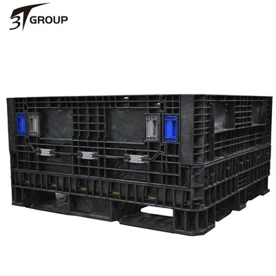 45" x 48" x 25" contenitore pieghevole per carichi pesanti (2 porte)