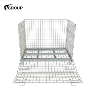 Gabbie di stoccaggio per contenitori in filo metallico